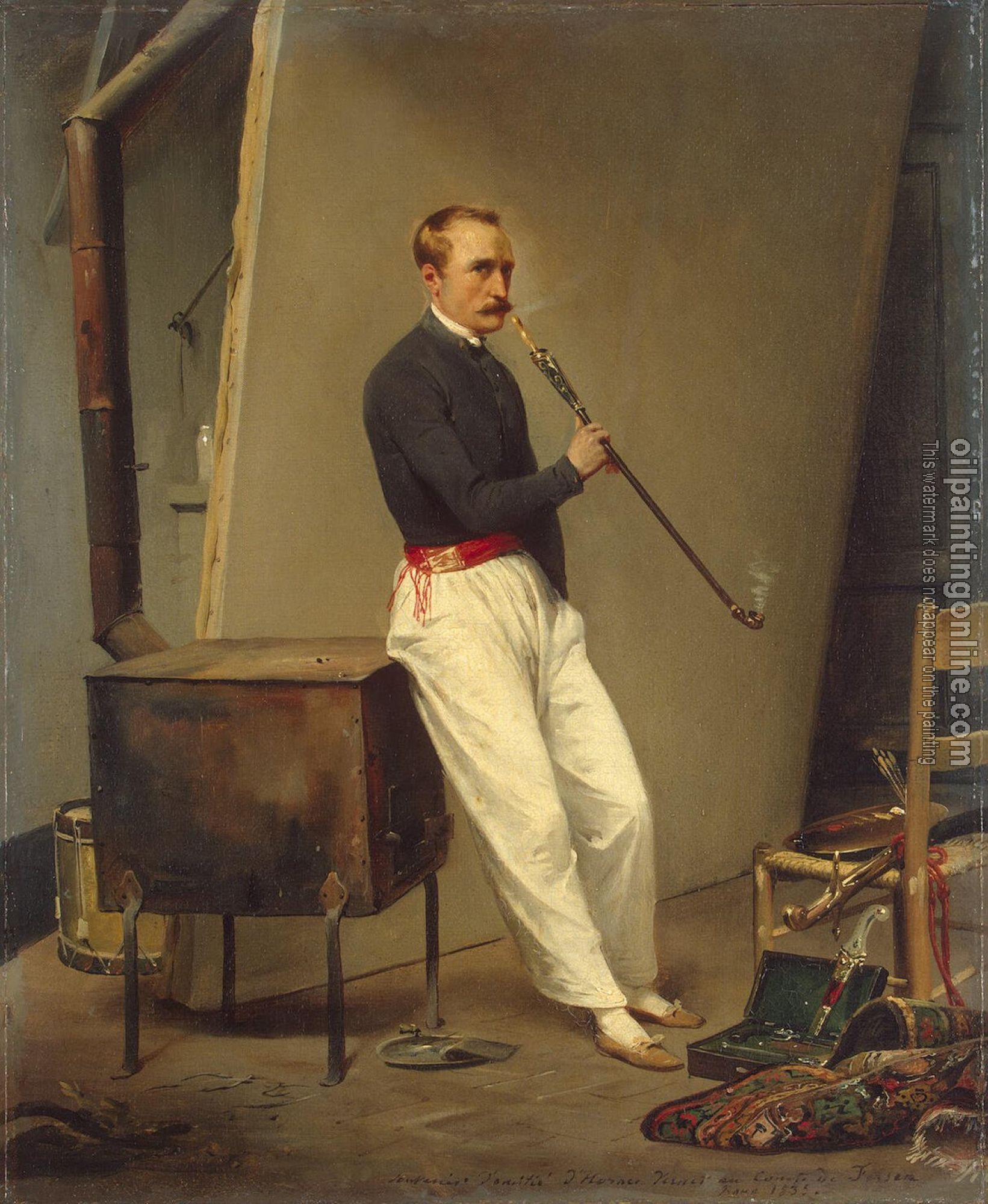 Vernet, Horace - Self-Portrait